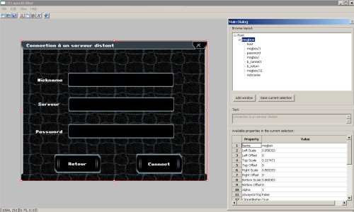 CEGUI Layout Editor